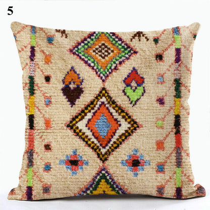Boho Mandala Decorative Throw Pillow Cover