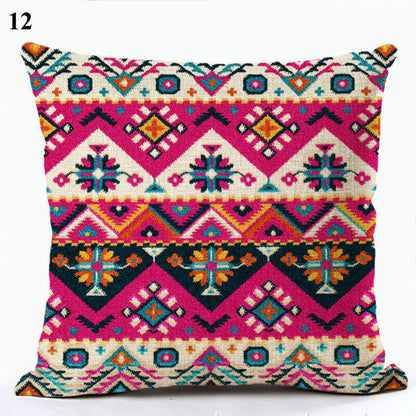 Boho Mandala Decorative Throw Pillow Cover