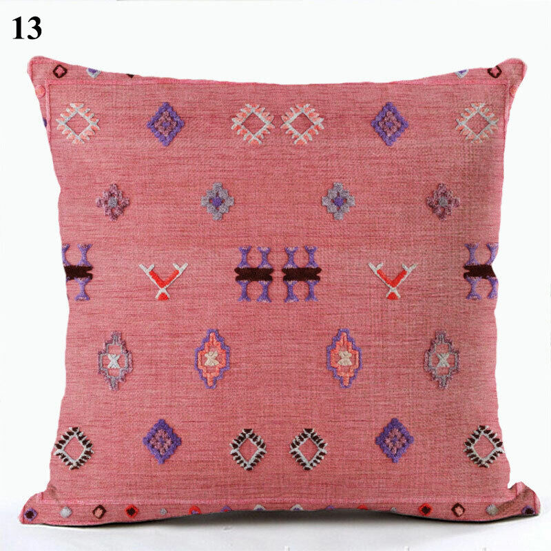 Boho Mandala Decorative Throw Pillow Cover