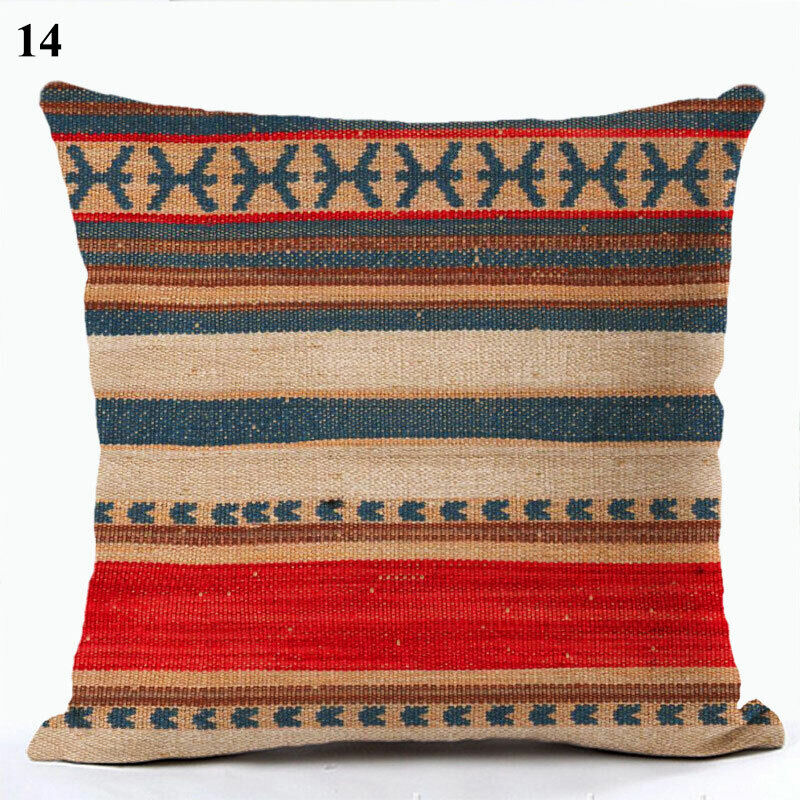 Boho Mandala Decorative Throw Pillow Cover