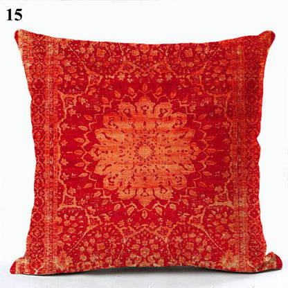 Boho Mandala Decorative Throw Pillow Cover