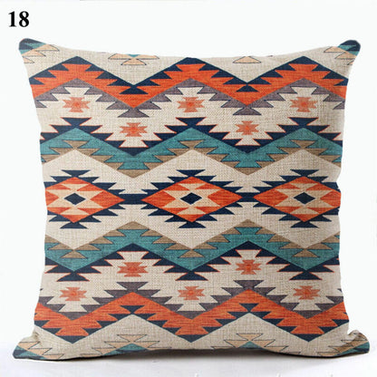 Boho Mandala Decorative Throw Pillow Cover