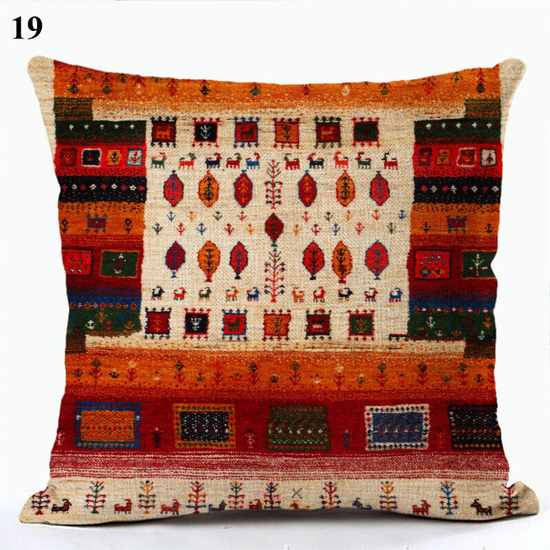 Boho Mandala Decorative Throw Pillow Cover