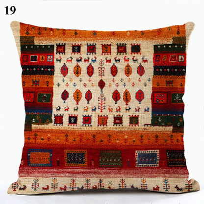 Boho Mandala Decorative Throw Pillow Cover