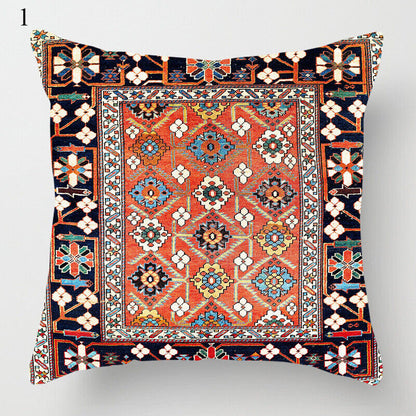 Boho Mandala Decorative Throw Pillow Cover