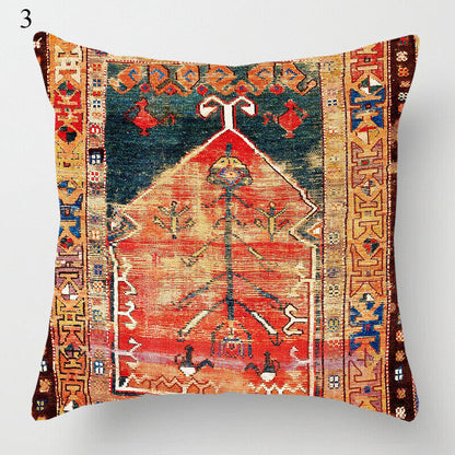 Boho Mandala Decorative Throw Pillow Cover