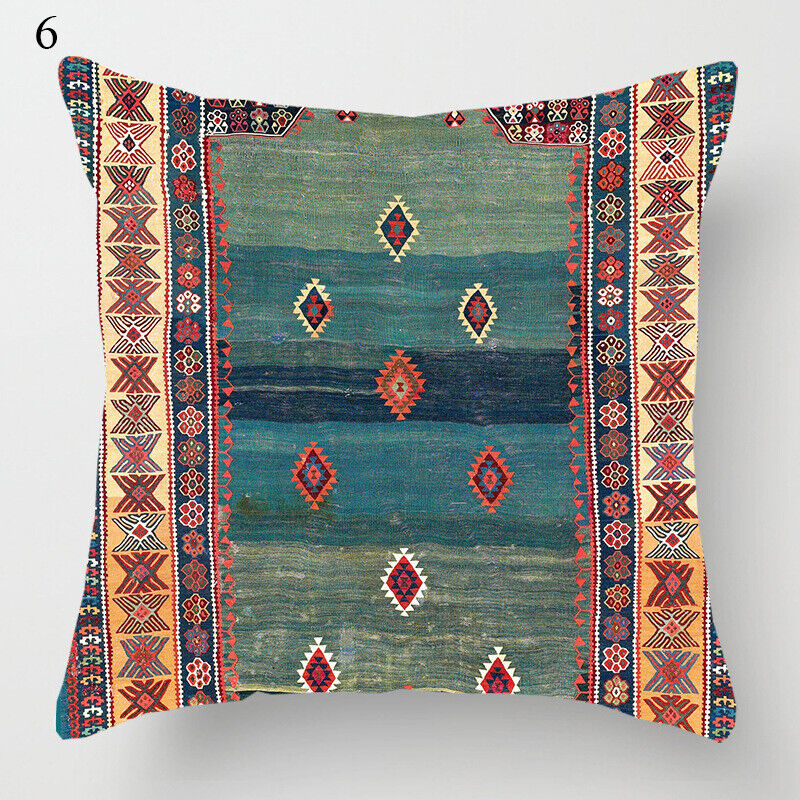 Boho Mandala Decorative Throw Pillow Cover