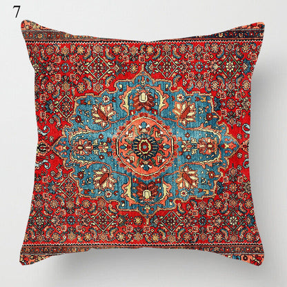 Boho Mandala Decorative Throw Pillow Cover