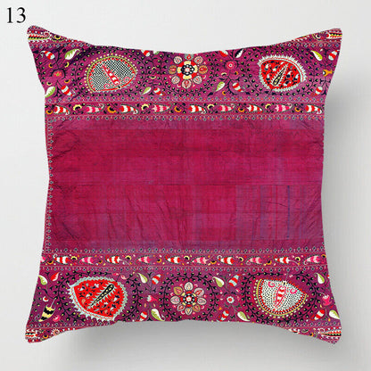 Boho Mandala Decorative Throw Pillow Cover
