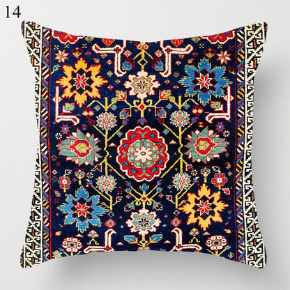 Boho Mandala Decorative Throw Pillow Cover