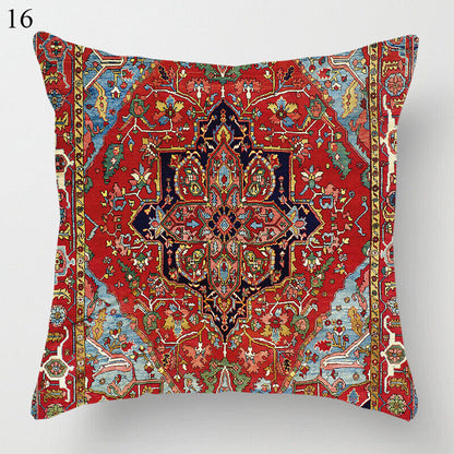 Boho Mandala Decorative Throw Pillow Cover