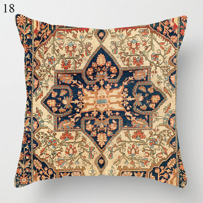 Boho Mandala Decorative Throw Pillow Cover