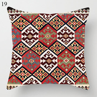 Boho Mandala Decorative Throw Pillow Cover