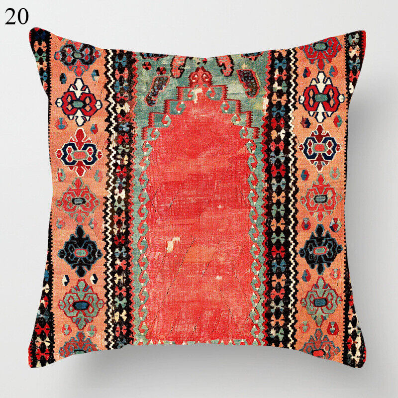 Boho Mandala Decorative Throw Pillow Cover