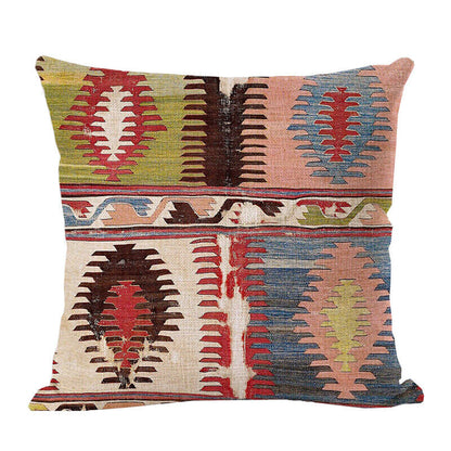 Boho Mandala Decorative Throw Pillow Cover