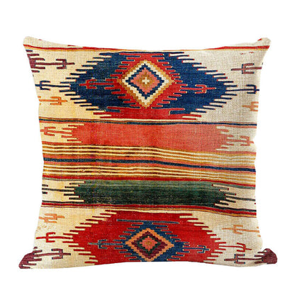 Boho Mandala Decorative Throw Pillow Cover