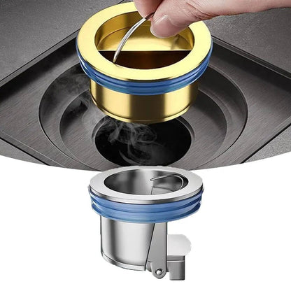 Brass Drain Odor Stopper Core Hair Catcher Insert