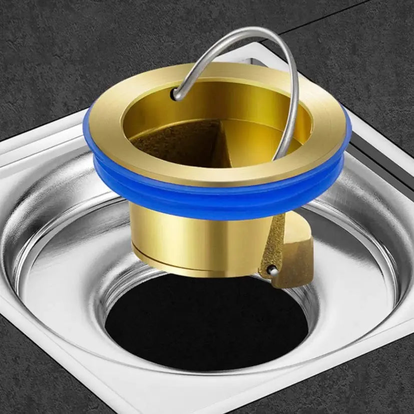 Brass Drain Odor Stopper Core Hair Catcher Insert