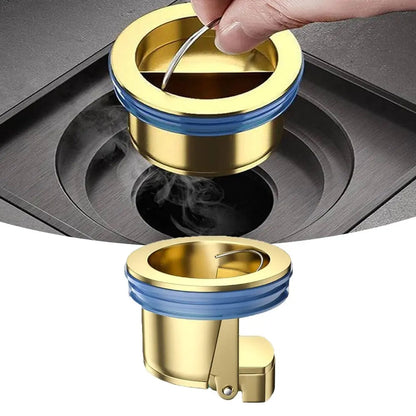 Brass Drain Odor Stopper Core Hair Catcher Insert