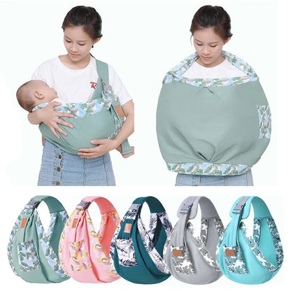 Breathable Baby Sling Carrier with Ergonomic Support