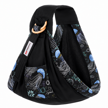 Breathable Baby Sling Carrier with Ergonomic Support