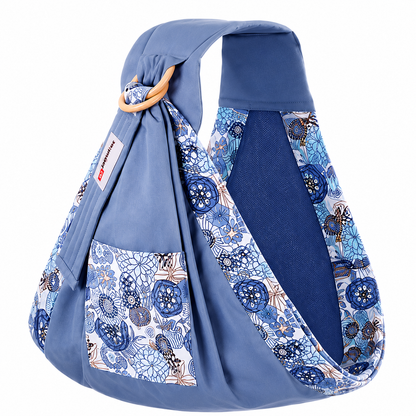 Breathable Baby Sling Carrier with Ergonomic Support