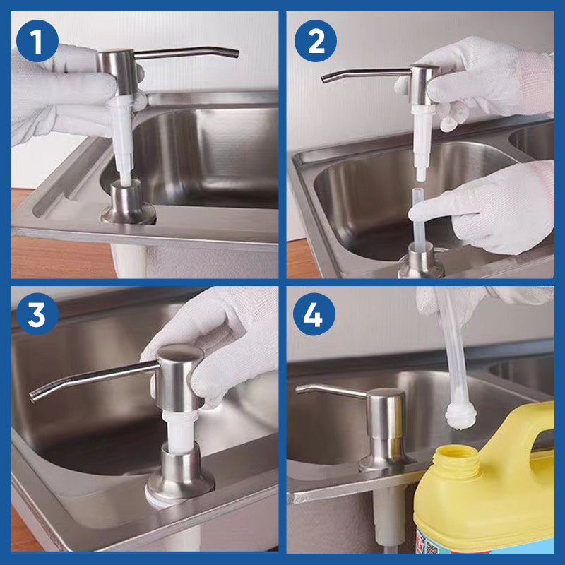 Built In Kitchen Sink Soap Dispenser
