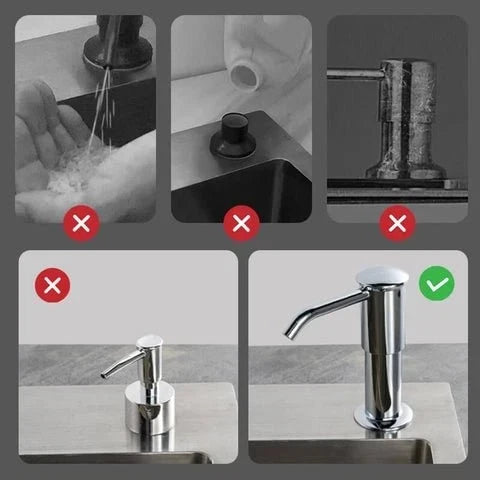 Built In Kitchen Sink Soap Dispenser