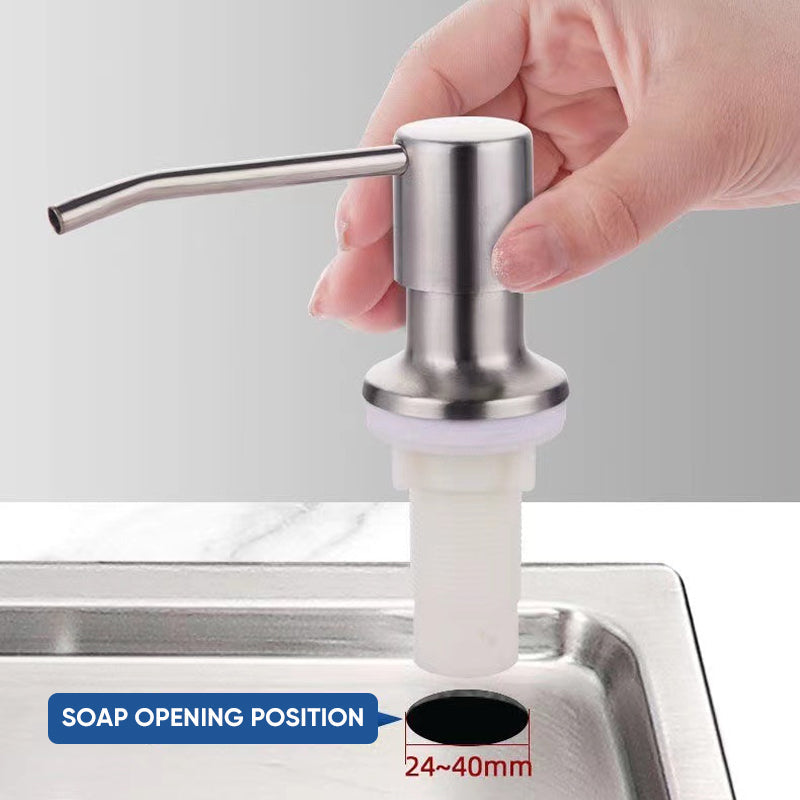 Built In Kitchen Sink Soap Dispenser