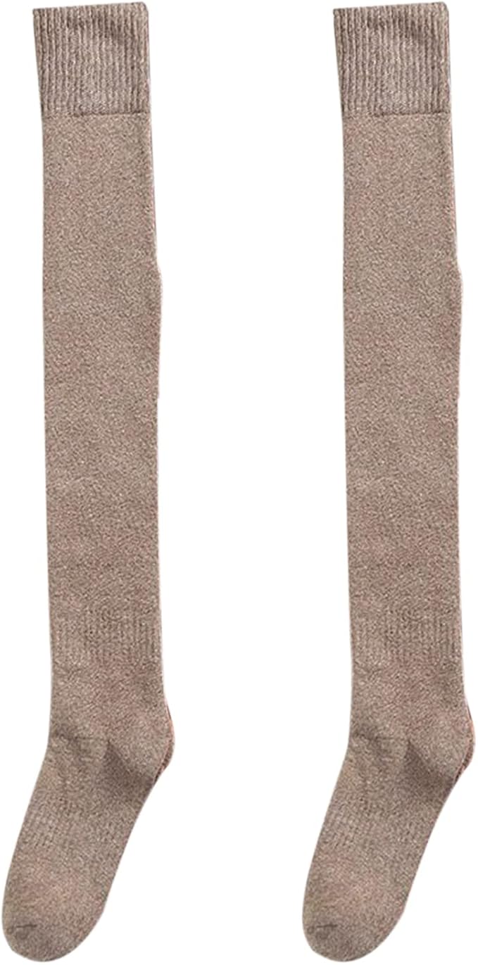 Cable Knit Over Knee Socks