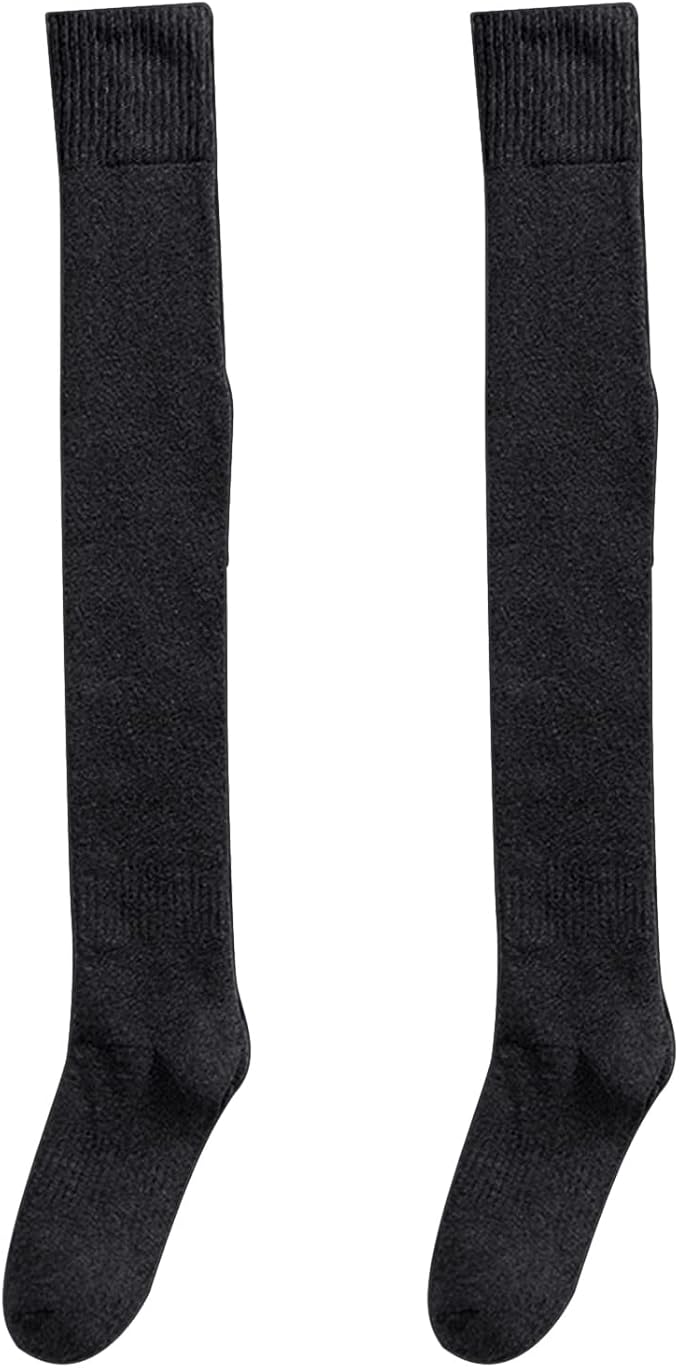 Cable Knit Over Knee Socks