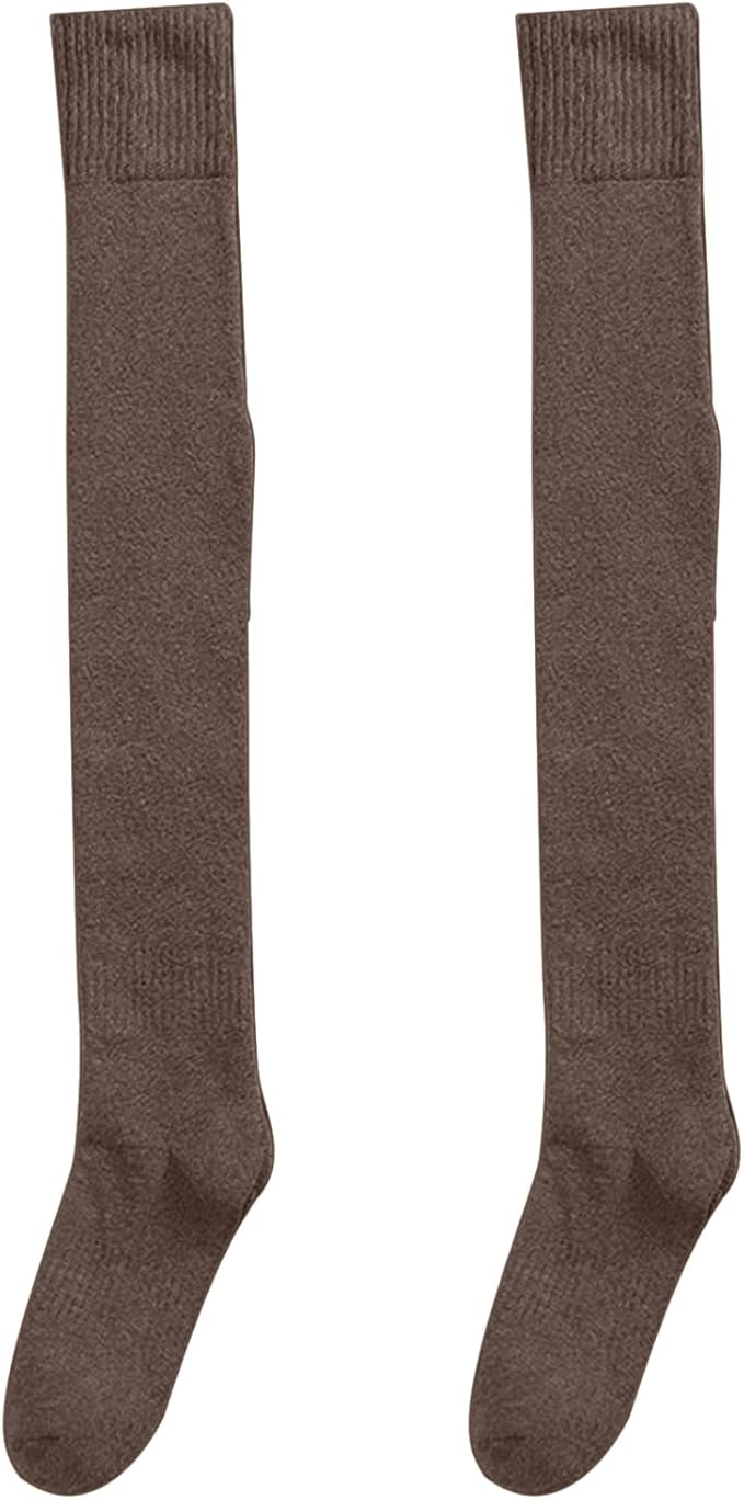 Cable Knit Over Knee Socks