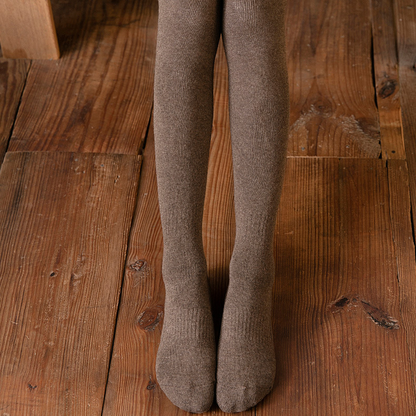 Cable Knit Over Knee Socks