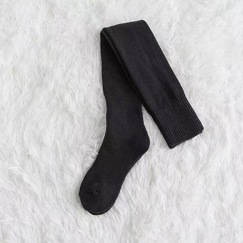 Cable Knit Over Knee Socks