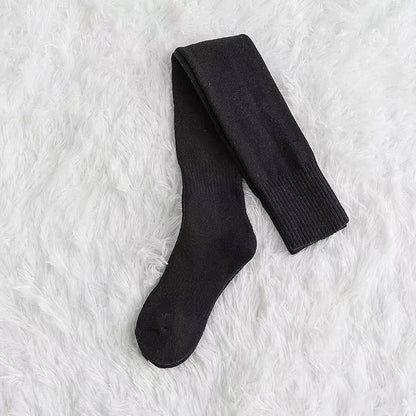 Cable Knit Over Knee Socks