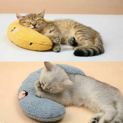Calming U Shaped Pet Pillow for Dogs and Cats