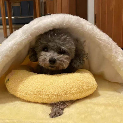 Calming U Shaped Pet Pillow for Dogs and Cats
