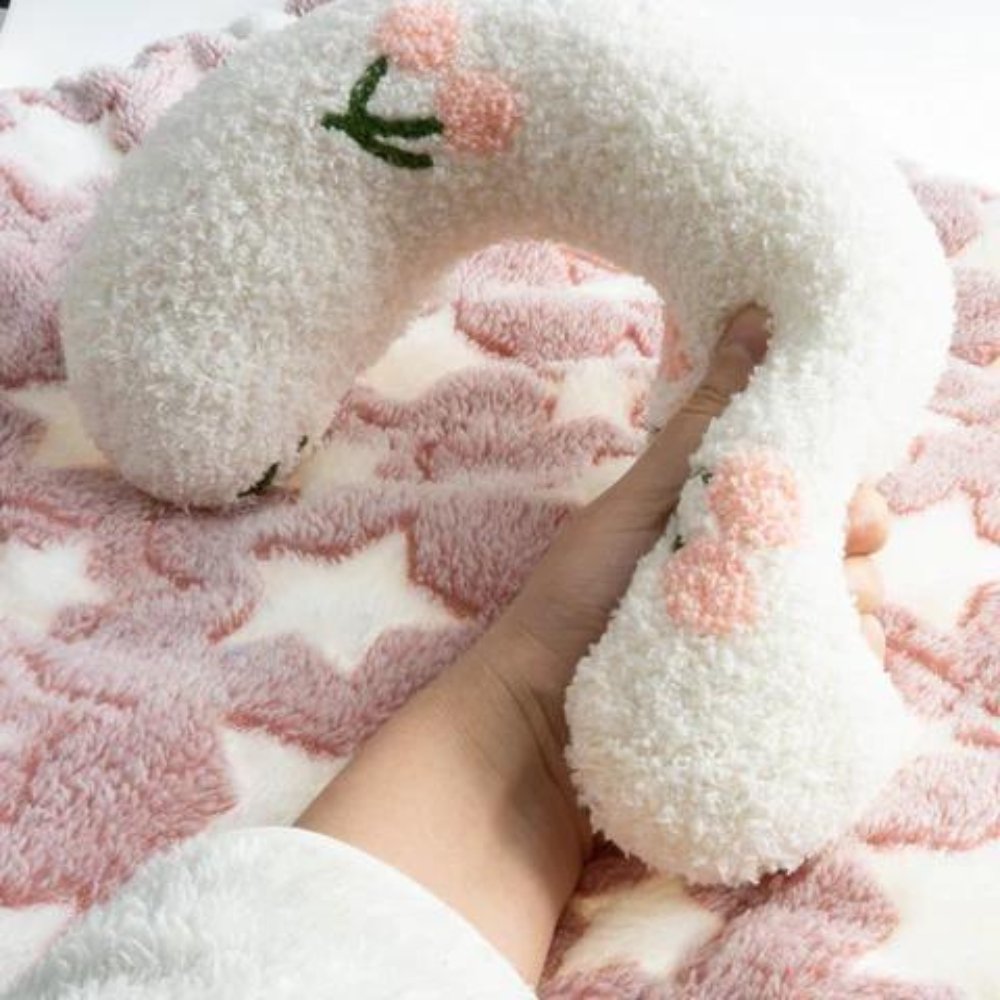 Calming U Shaped Pet Pillow for Dogs and Cats