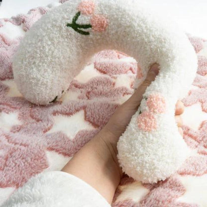 Calming U Shaped Pet Pillow for Dogs and Cats