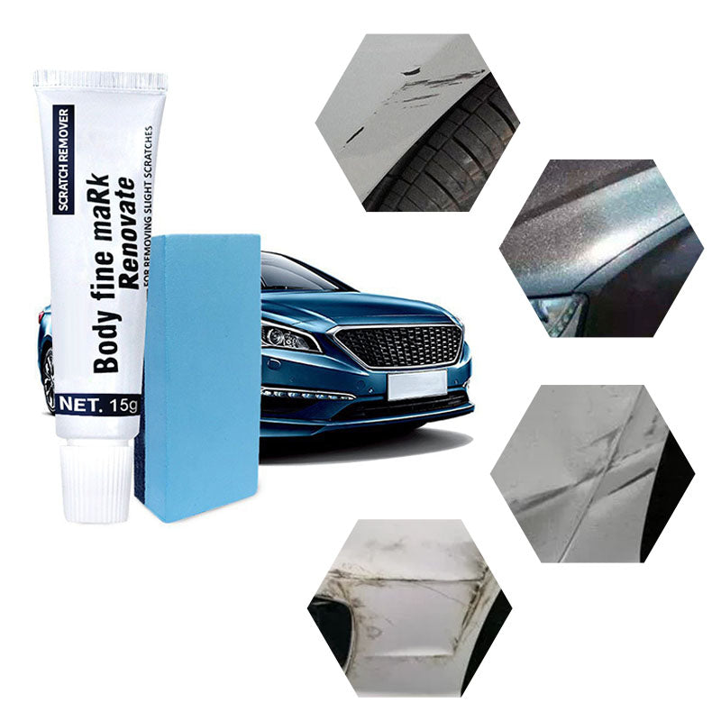 Car Paint Scratch Repair Paste with Polishing Sponge
