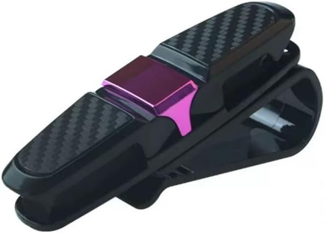 Car Visor Sunglasses Holder with Double Clip