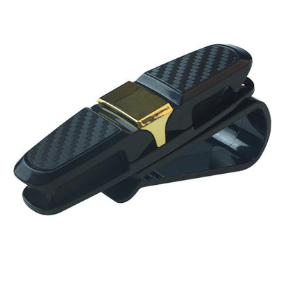 Car Visor Sunglasses Holder with Double Clip