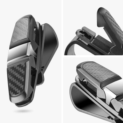 Car Visor Sunglasses Holder with Double Clip
