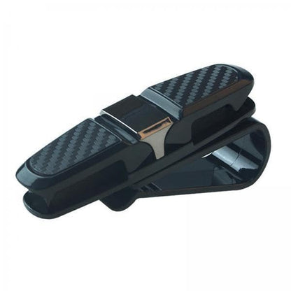 Car Visor Sunglasses Holder with Double Clip