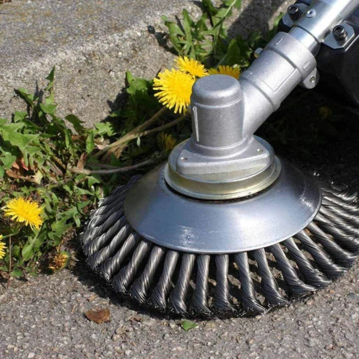 Carbon Steel Weed Brush Trimmer Attachment for Brush Cutters