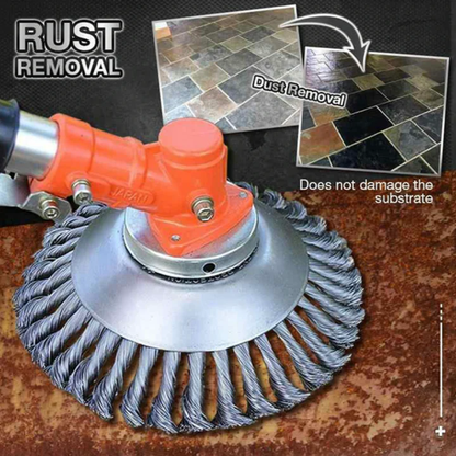 Carbon Steel Weed Brush Trimmer Attachment for Brush Cutters