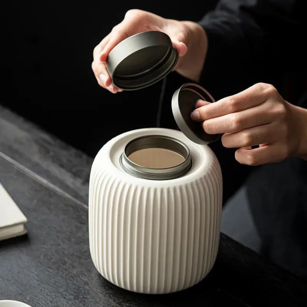 Ceramic Memorial Urn for Pet Ashes