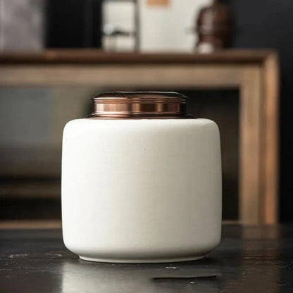 Ceramic Memorial Urn for Pet Ashes