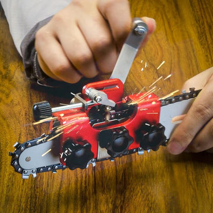 Chainsaw Chain Sharpening Tool for Fast Precision Chain Maintenance