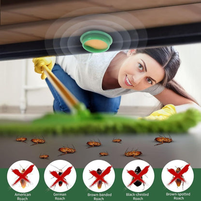 Child and Pet Resistant Roach Bait Discs for Indoor Pest Control